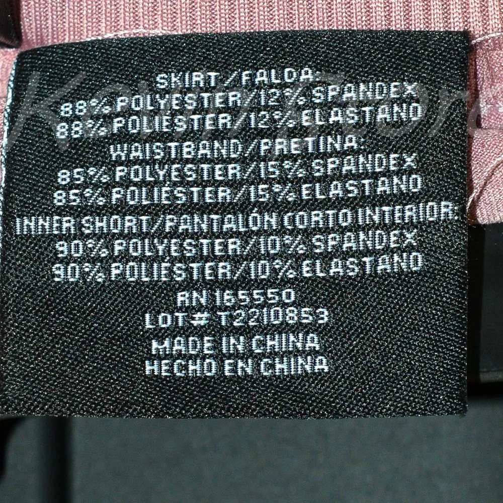 Pink NWT‎ 32 Degrees ladies Flowy woven lightweight skorts